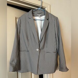 H&M Houndstooth Blazer